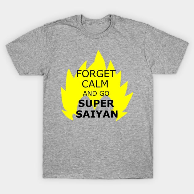 Go Super Saiyan T-Shirt by D1rtysArt